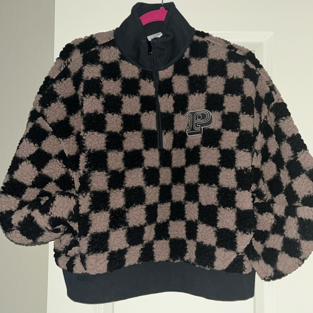 PINK Cozy Fleece Half-Zip Pullover